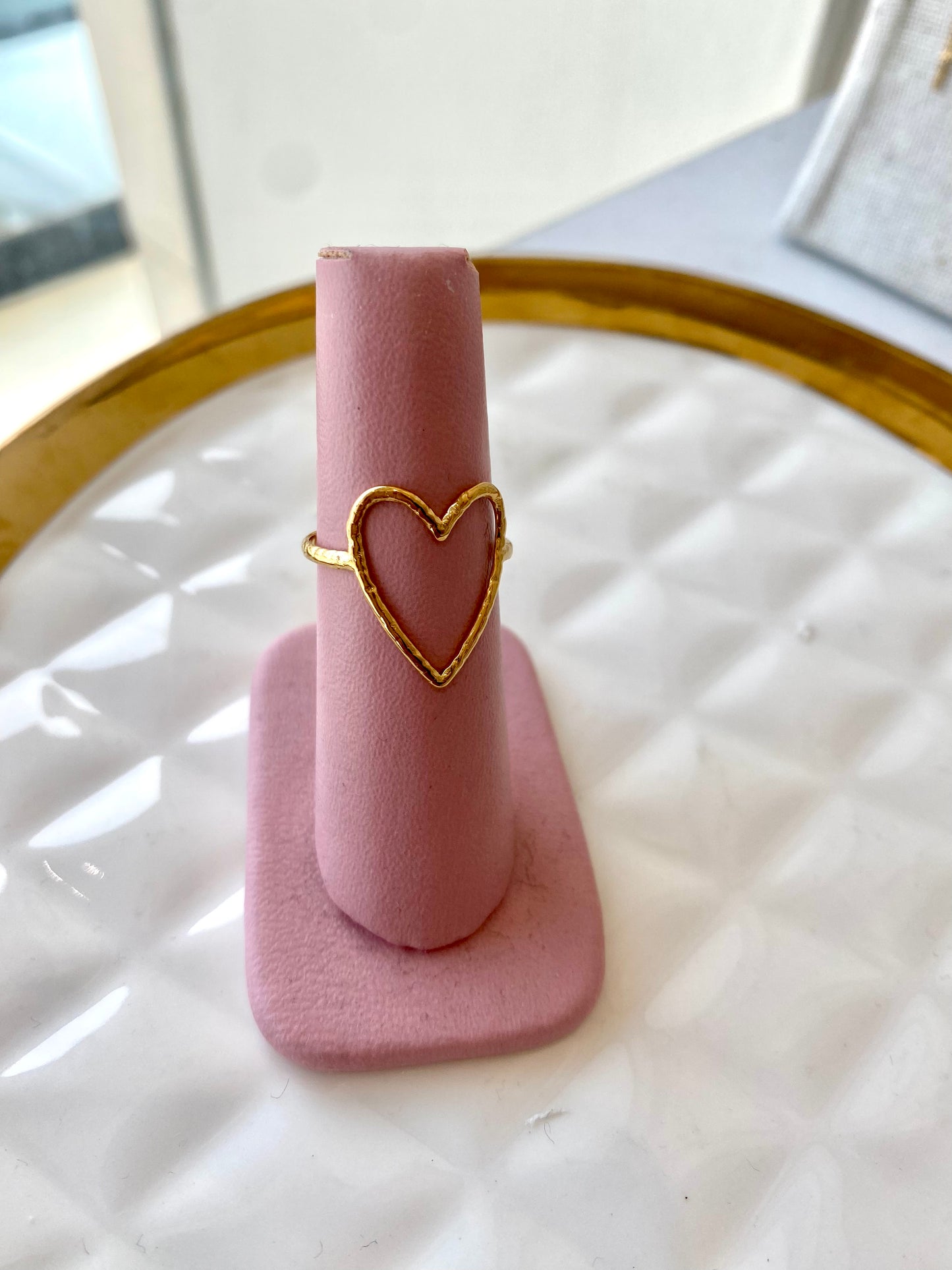 Anillo corazón