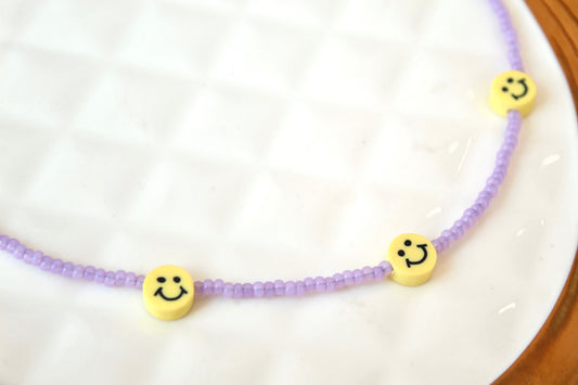 Collar lila smile